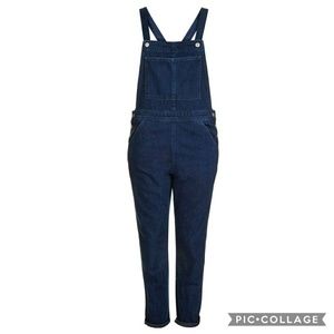 Topshop Moto Clean Denim Overalls